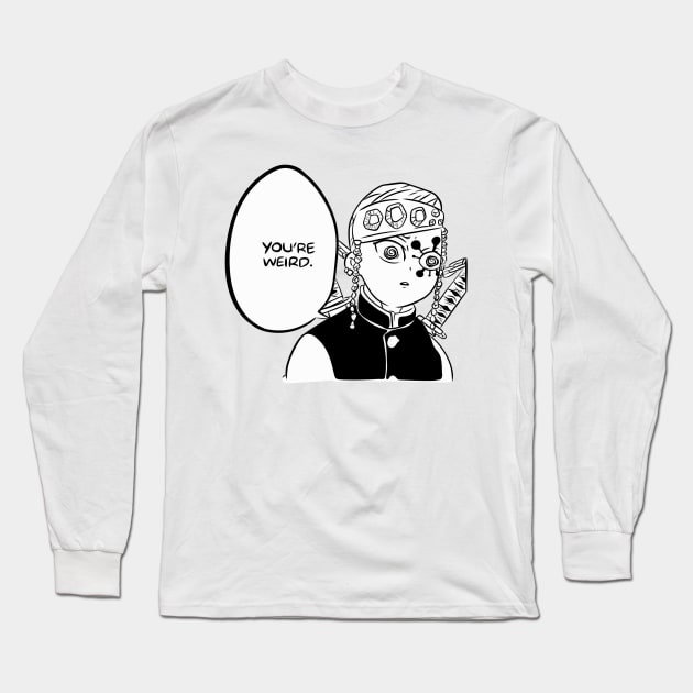 Derp Demon Slayer - Demon Slayer, Anime, Manga Long Sleeve T-Shirt by Autumn_Coloredsky